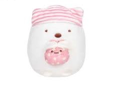 PELUCHE SHIROKUMA W CLOTH WRAP SAN-X