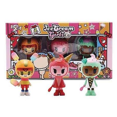 MINI FIGURA ICE CREAM GIRLS 3 PACK TOKIDOKI