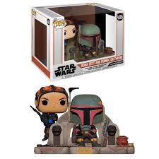FIGURA POP! MOMENTS MANDALORIAN BOBA FETT AND FENNEC SHAND FUNKO