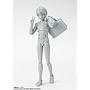 FIGURA ACCION S.H.FIGUARTS BODY KUN SCHOOL LIFE EDITION DX SET GRAY COLOR VER.  TAMASHII NATIONS