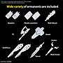 OPTION PARTS SET GUNPLA 13 (GUNPLA BATTLE ARM ARMS)