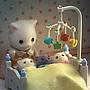 Epoch Sylvanian Family Trillizos Gato Persa