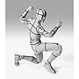 S.H.FIGUARTS BODY-KUN-SPORTS- EDITION-WIRE FRAME- (GRAY COLOR VER.) TAMASHII NATION