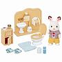  SET BAÑO COCO CONEJO SYLVANIAN FAMILIES