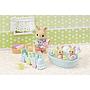 BAÑO DE LOS TRILLIZOS SYLVANIAN FAMILIES