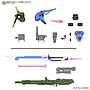 OPTION PARTS SET GUNPLA 02 (LAUNCHER STRIKER & SWORD STRIKER) BANDAI HOBBY