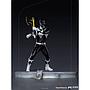 ESTATUA BLACK RANGER BDS ART SCALE 1 10 POWER RANGERS IRON STUDIOS IRON STUDIOS