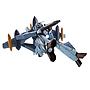 VF-0A Phoenix＋QF-2200D-B Ghost HI-METAL R Tamashii Nartions