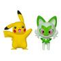 Figura Pokemon Pikachu y Sprigatito Jazwares